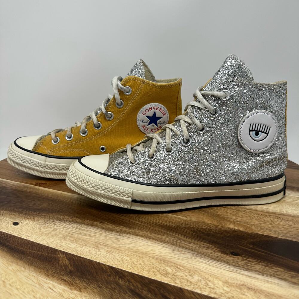 Converse x Chiara Ferragni Paillette Big Eyes Black Chuck Taylor Hi All Star 7